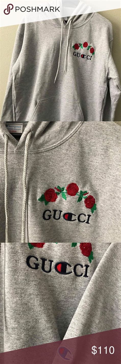 gucci green lion hoodie|gucci champion hoodie cheap.